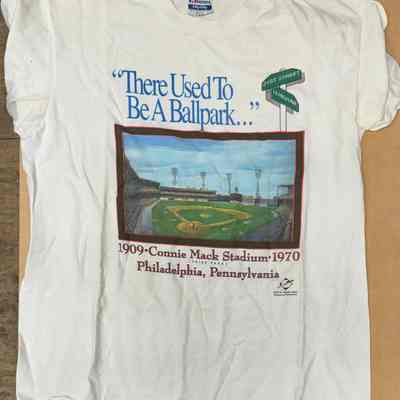 Shibe Park/Connie Mack Stadium - tshirt - "There Used To Be A Ballpark"