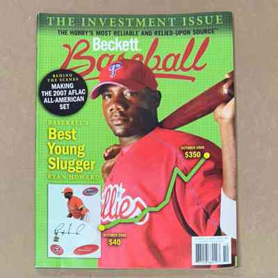 2007 Becket Baseball magazine - Ryan Howard