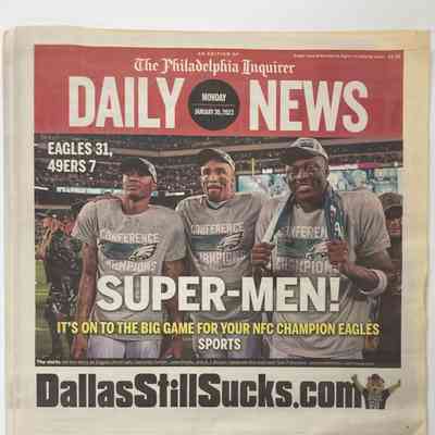2023 Daily News - Eagles win NFC
