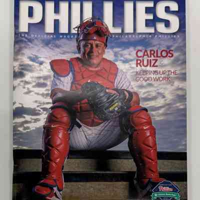2015 Phillies Magazine-Carlos Ruiz cover