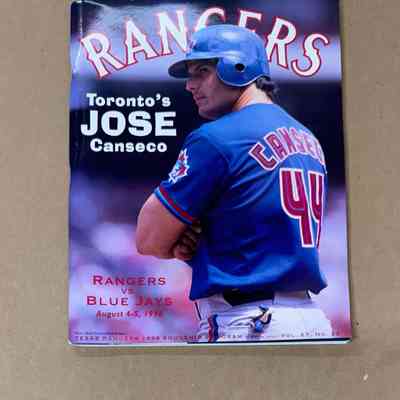 Texas Rangers program - 1998