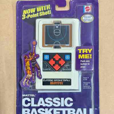 Mattel basketball video game