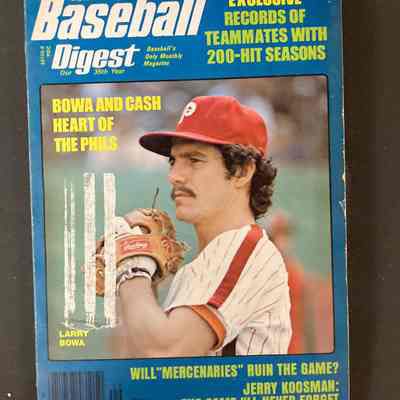 1976 Baseball Digest - Larry Bowa