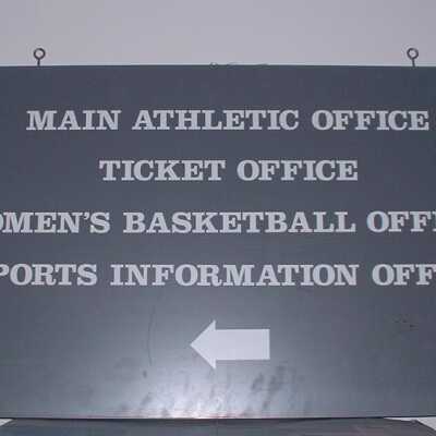 St. Joe's Fieldhouse sign