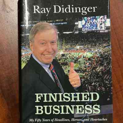 Finished Business-Ray Didinger book (signed)