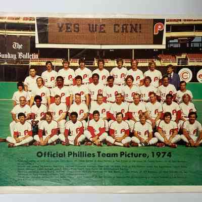 1974 Phillies team picture