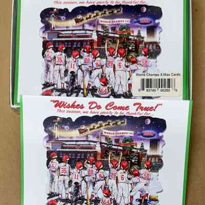2008 Phillies Christmas catds