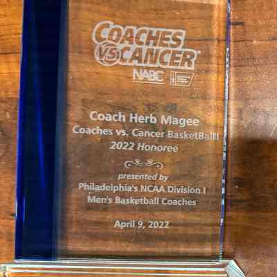 2022 Coaches vs Cancer Award