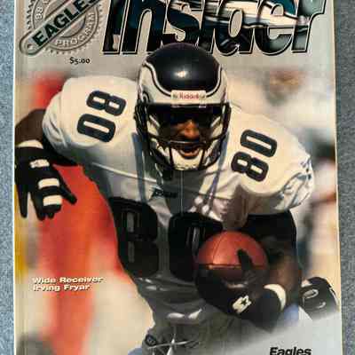 1998 Eagles Insider - Irving Fryar cover