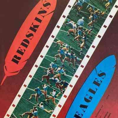 1950 Eagles-Redskins program