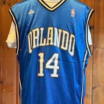 Jameer Nelson signed Orlando Magic #14 jersey