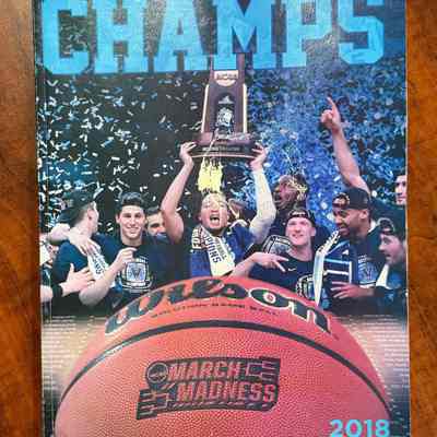2018 Villanova Basketball book -NCAA champs