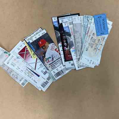 Miscellaneous gameday tickets