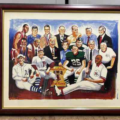 2005 Inductee Class print