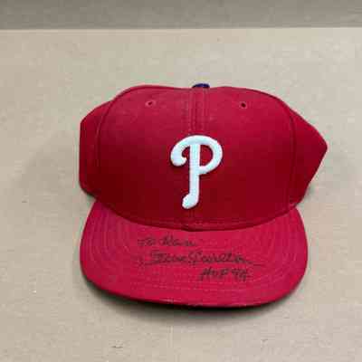 Steve Carlton signed Phillies cap