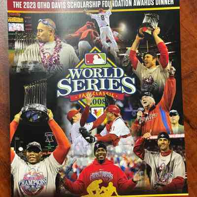 Otho Davis Awards Dinner-2008 World Series 15th Anniversary