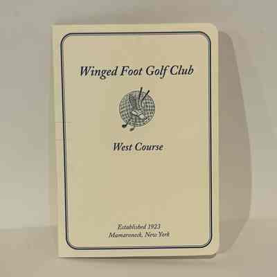 Winged Foot scorecard