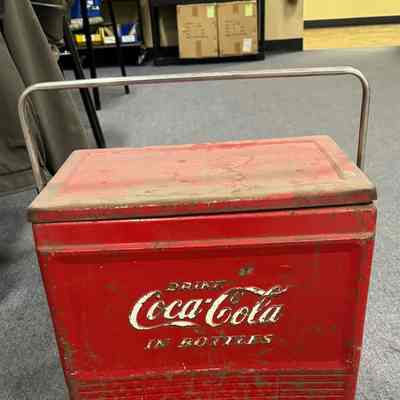 Vintage Coca-Cola cooler
