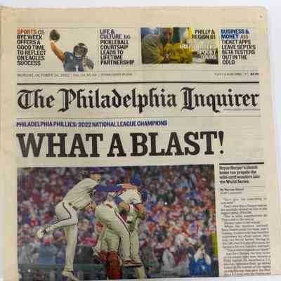 2022 Inquirer-Phillies win National League Pennant