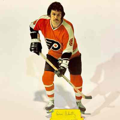 Dave Schultz cardboard stand-up