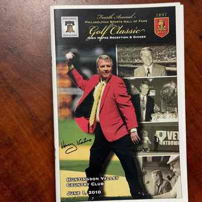 Hall of Fame Golf Classic-Harry Kalas booklet