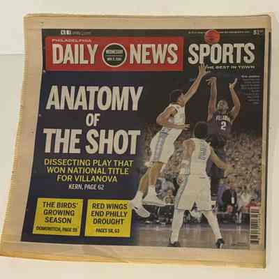 Daily News - November 6, 2016 - Season after Villanova's NCAA Title
