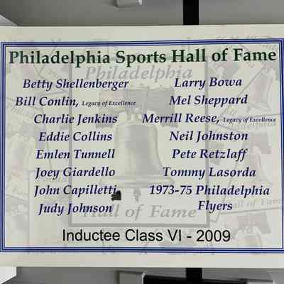 2009 Inductee Class mounted poster