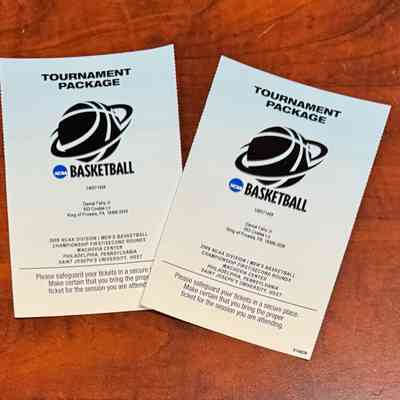 2009 NCAA Tournament 1st Round package tickets