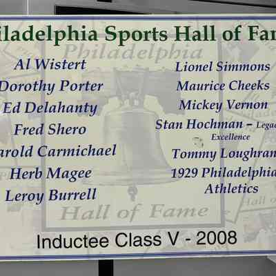 2008 Inductee Class mounted poster