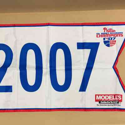 2007 Phillies Division Champions flag