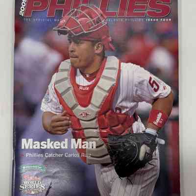 2009 Phillies Magazine-Carlos Ruiz cover