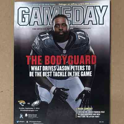 2014 Gameday program - Jason Peters