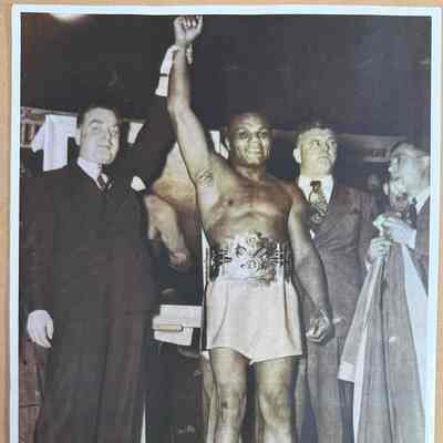 Jersey Joe Wolcott -photo -heavyweight champion