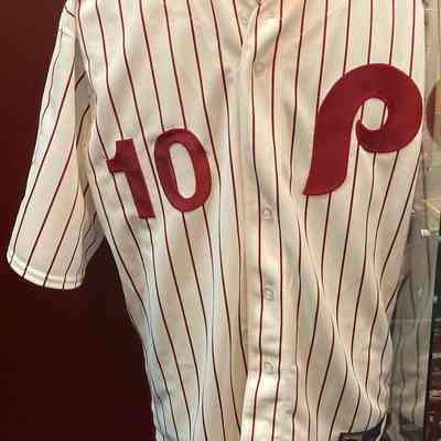 Larry Bowa Phillies #10 jersey
