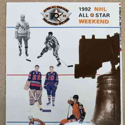 1992 NHL All-Star Game program