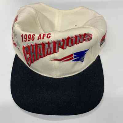 NE Patriots 1996 AFC champion cap - Bucko Kilroy