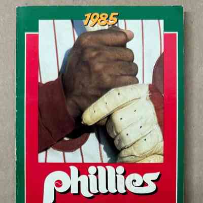 1985 Phillies media guide