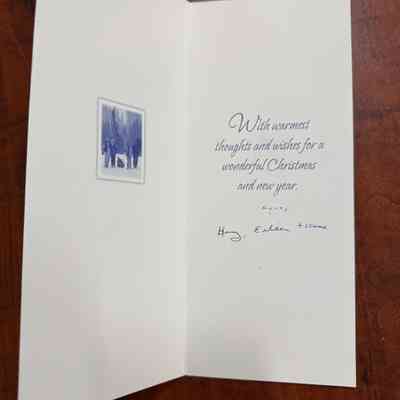 2007 Christmas Card from Harry Kalas