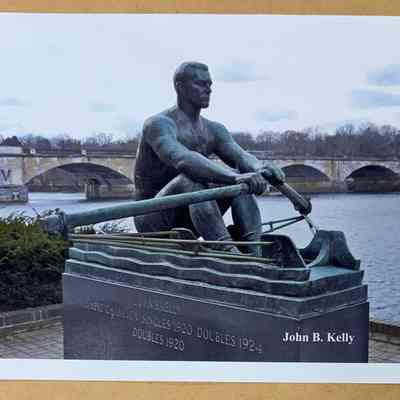 John B Kelly statue photo