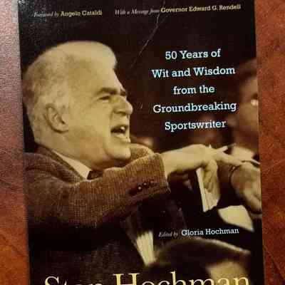 Unfiltered-Stan Hochman book card