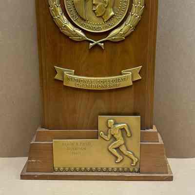 1968 Villanova NCAA Indoor Track & Field Championship trophy