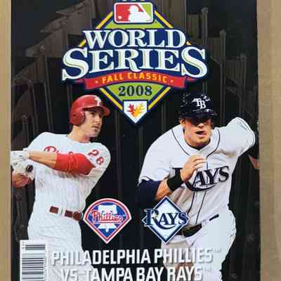 2008 World Series program