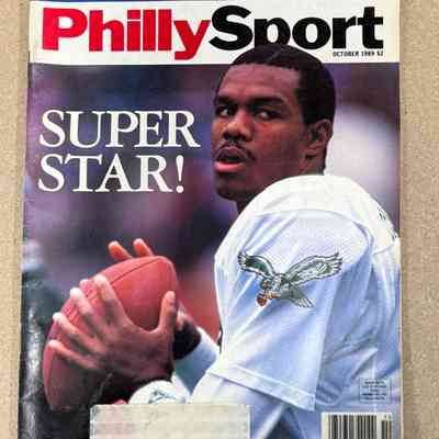 1989 Philly Sport Magazine - Randall Cunningham cover