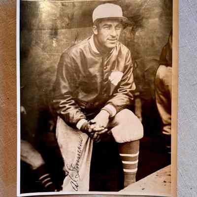 Al Simmons signed photo