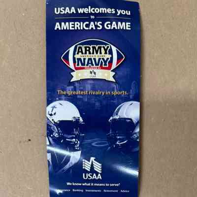 Army-Navy game handout