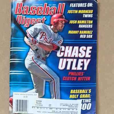 2008 Baseball Digest - Chase Utley