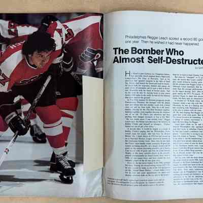 1981 Sport Magazine - Reggie Leach Article