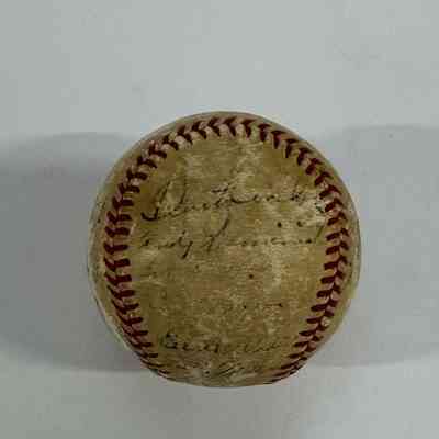 1940s Phillies signed baseball