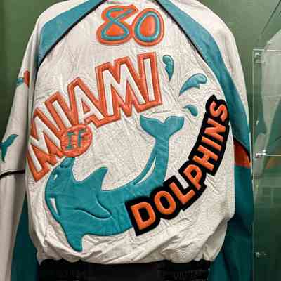 Irving Fryar Miami Dolphins jacket