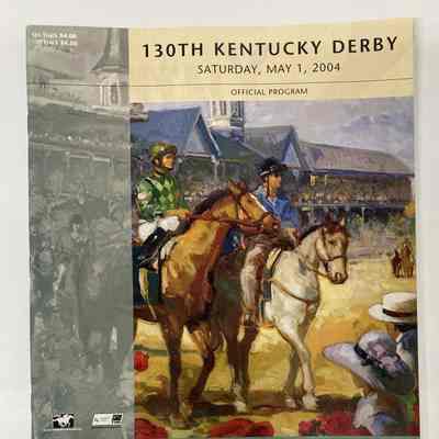 2004 Kentucky Derby Program - Smarty Jones